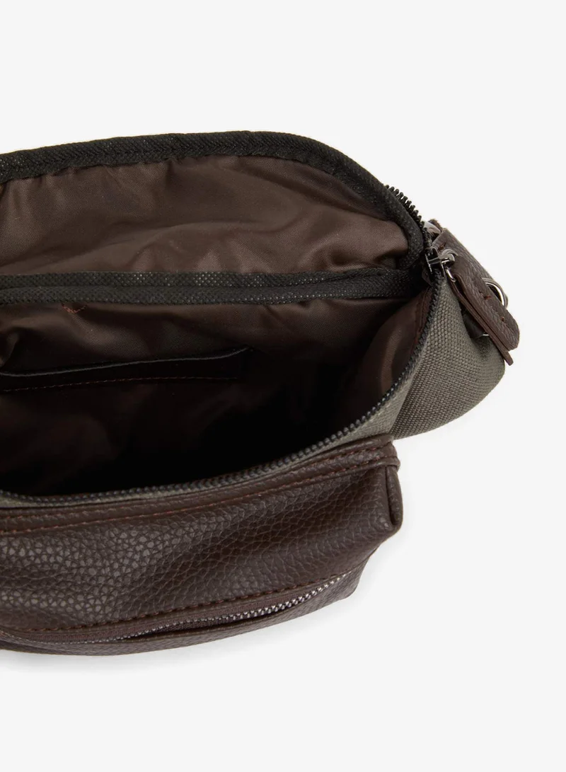 Defacto  Man Canvas Waist Bag for Men | Best Price UAE