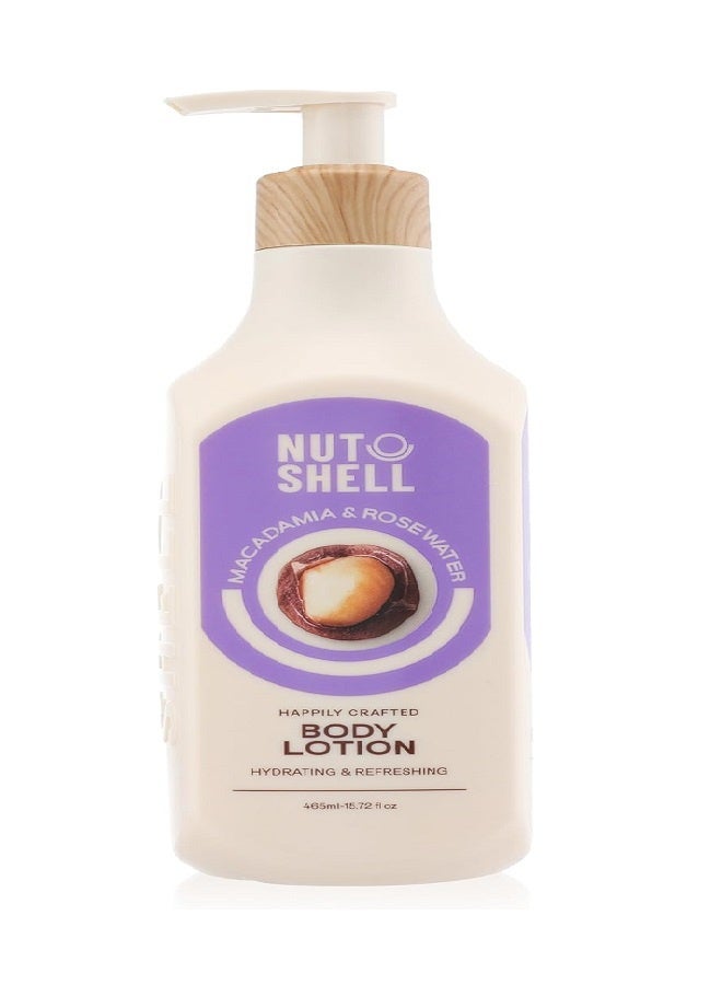 Nutshell Macadamia & Rose Water - Body Lotion - 465 Ml - Image 1