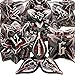 ARUOHHA DND Metal Dice Set Blood Leaf Design Polyhedral Dice with Box 7PCS D and D Dice RPG Role Playing Games D20 D12 D10 D8 D6 D4 - Image 2