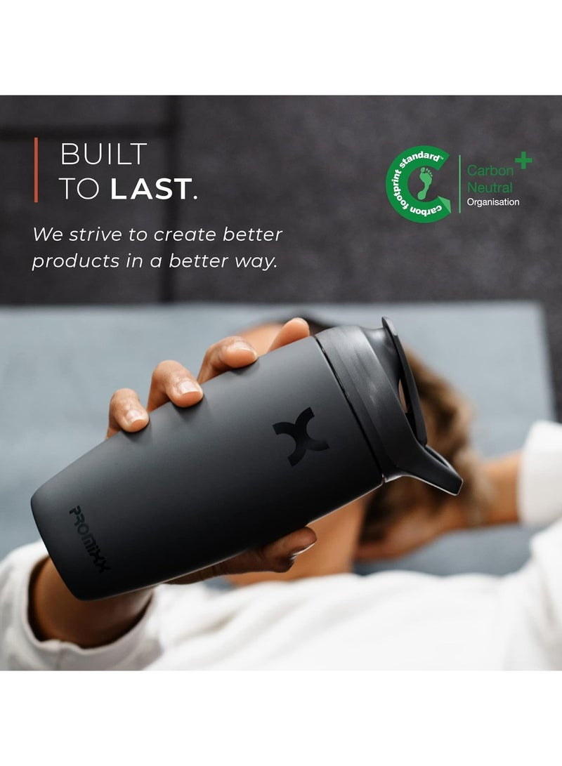 Promixx Pursuit Shaker Bottle - Stainless Steel - 550ml - Image 5