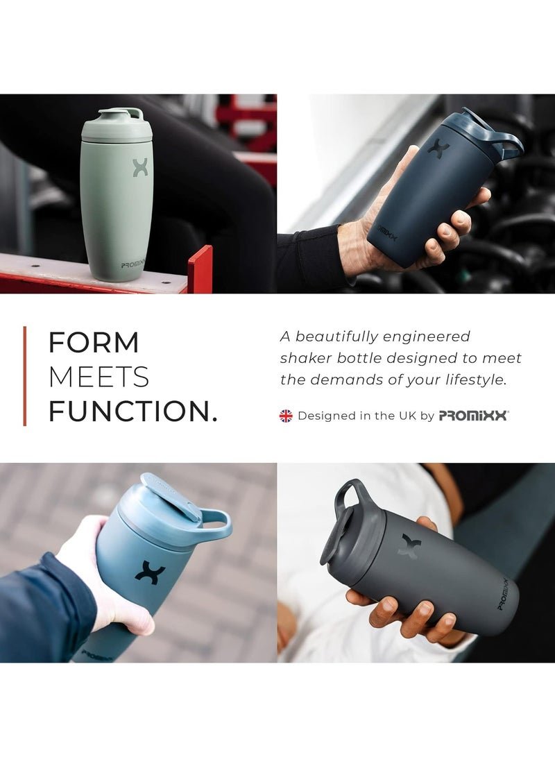 Promixx Pursuit Shaker Bottle - Stainless Steel - 550ml - Image 3