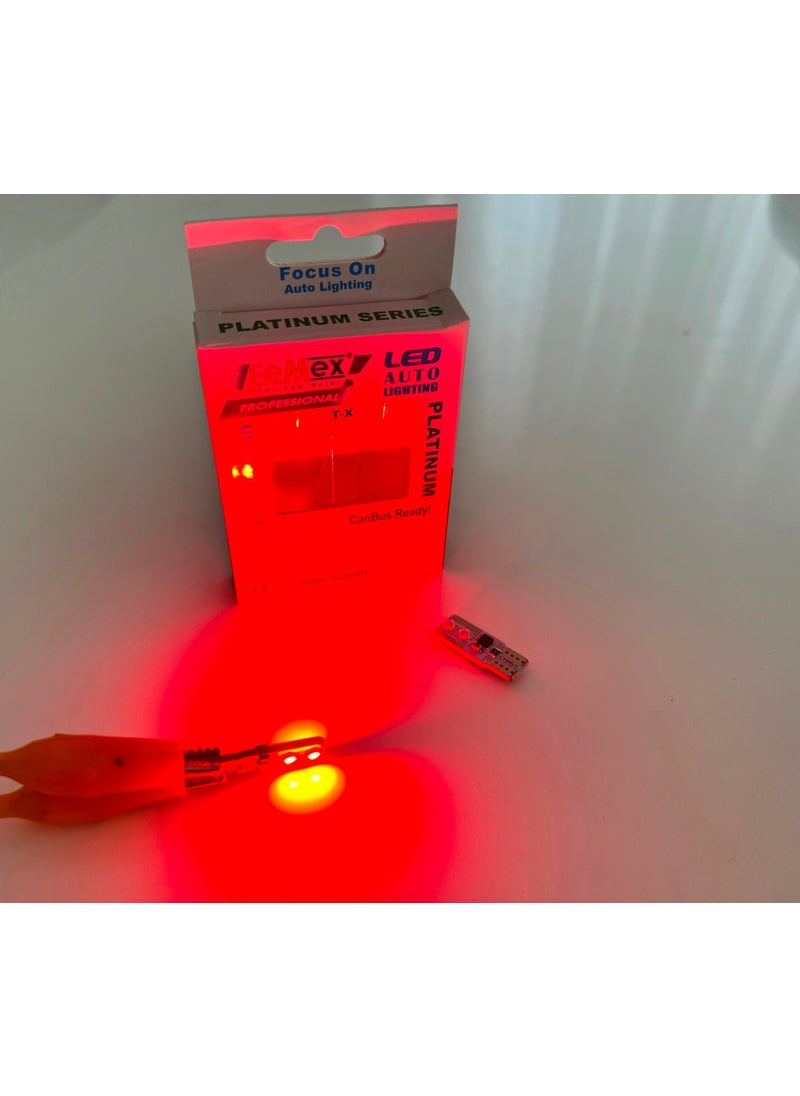 Femex Opel Astra J LED Tail Light Bulbs Bright Red FX1041  - Image 2
