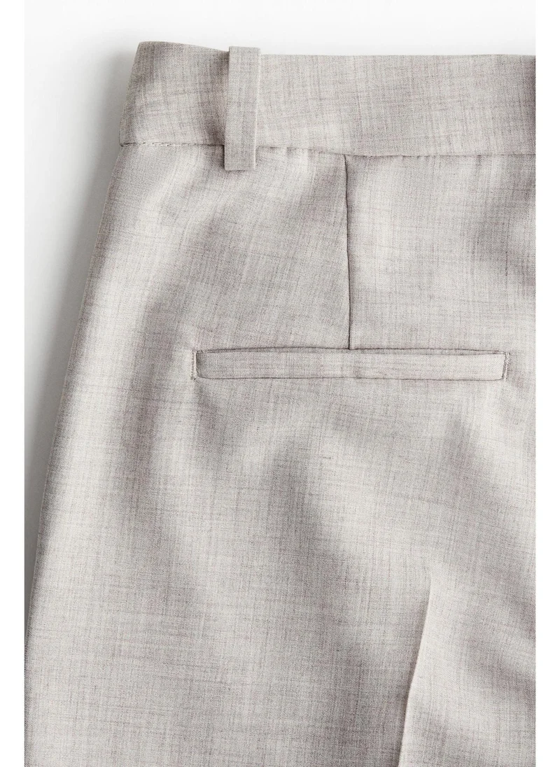 H&M beige Tailored trousers for Women | Best Price UAE