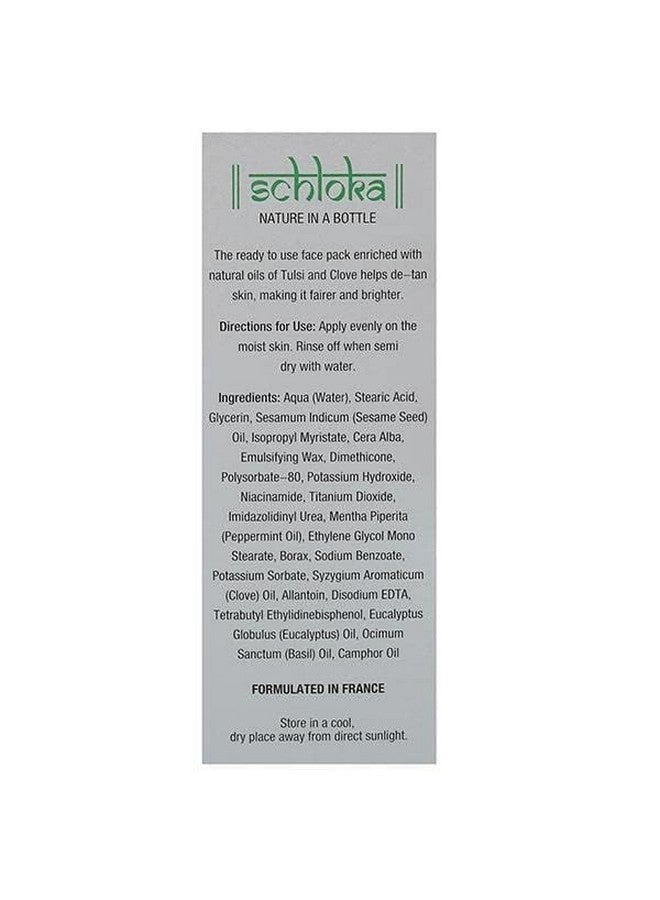 Modicare Ganics Modicare Schloka D Tan Face Pack With Tulsi & Clove (60Ml) - Image 4