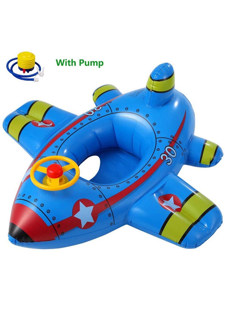 Loquat Baby Swimming Ring Inflatable Kids Pool Floaties Suitable For 1-6 Year Old Baby With Pump  - Image 1