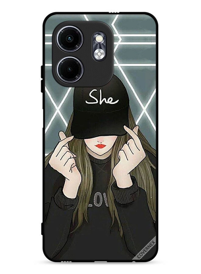 Covernex Infinix Smart 9 4G Protective Case Cover She On Cap - Image 1