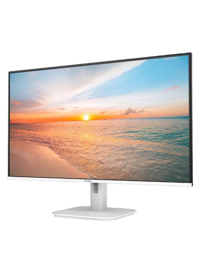 Philips 27" Inch 100Hz FHD IPS Monitor, Built-in Stereo Speakers For Multimedia - 27E1N1100AW | White - Image 3