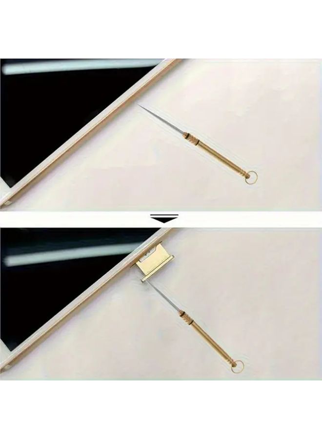 White 3 Pack Magnetic Stylus Pen SIM Ejector Pin Lanyard For iPad Smartphones Tablets - Image 3