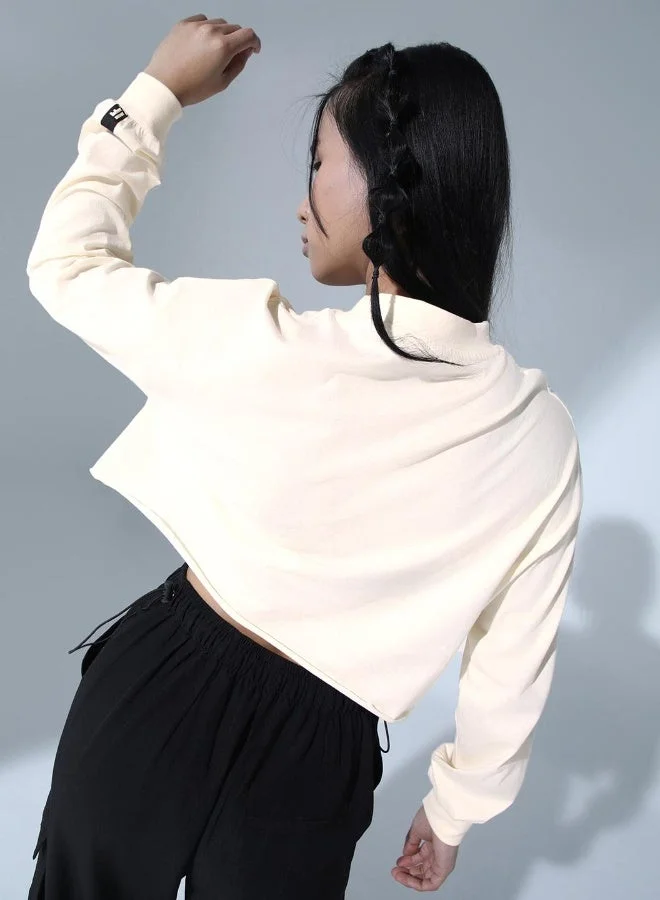 هوبرهولمي تيشيرت أبيض نسائي - كلاسيكي ومريح للاستخدام اليومي