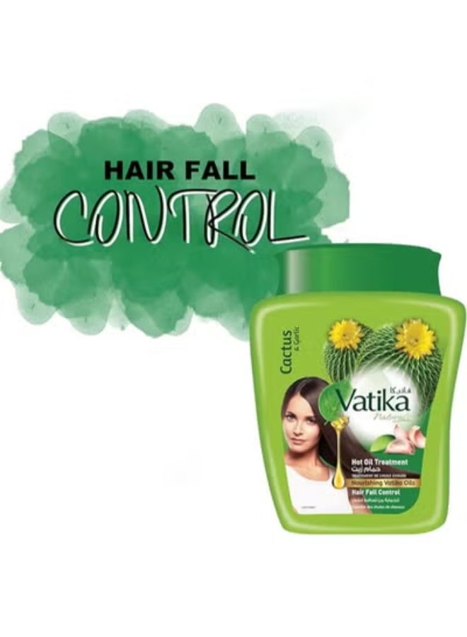 Vatika  Cactus And Garlic  Hot Oil Treatment Hair Fall Control 500g - Image 2
