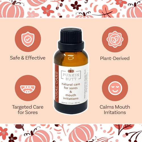 Punkin Butt Teething Oil for Adults, Soothing Oral Care for Mouth Irritations, Gums & Sores, Herbal-Infused Blend with Essential Oils, 1oz Bottle with Dispensing Tip - Image 3