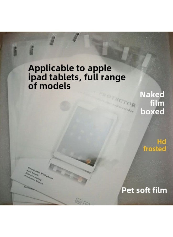 Suitable For Ipad Pro11 2024 Flat Paper Film Air6 13 Inch HD Frosted Soft Film 10.2 Magnetic Film-Color:HD PET Soft Film (bare Film)-Dimensions:ipad Mini4/mini5 ]