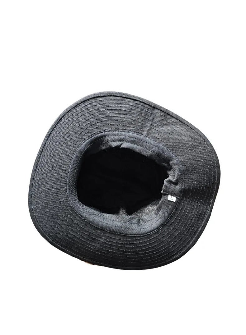 CA Cricket Panama Hat - Black Sun Hat for Cricket Extra Large Size XL - Image 2