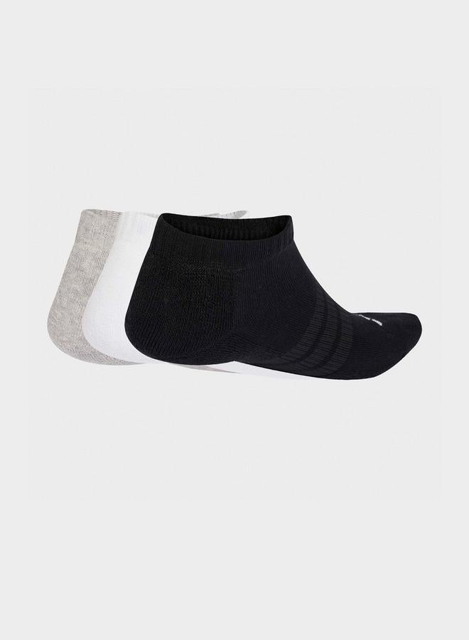 Adidas Men Cushioned Socks No Show - Set Of 3 - Image 2
