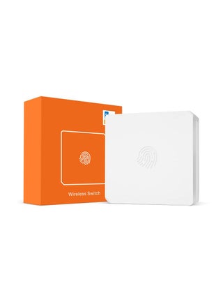 Zigbee Wireless Switch, Supports To Create Smart Scenes, Trigger the Connected Devices on Ewelink APP with Three Control Options, ZigBee Bridge Required(Battery Is Not Included)