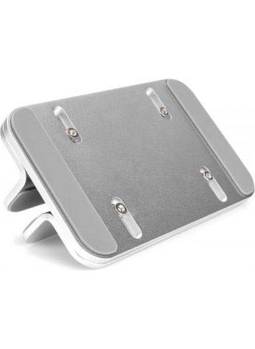 DIGITUS - Vertical Notebook Stand, Aluminum Silver - Image 1