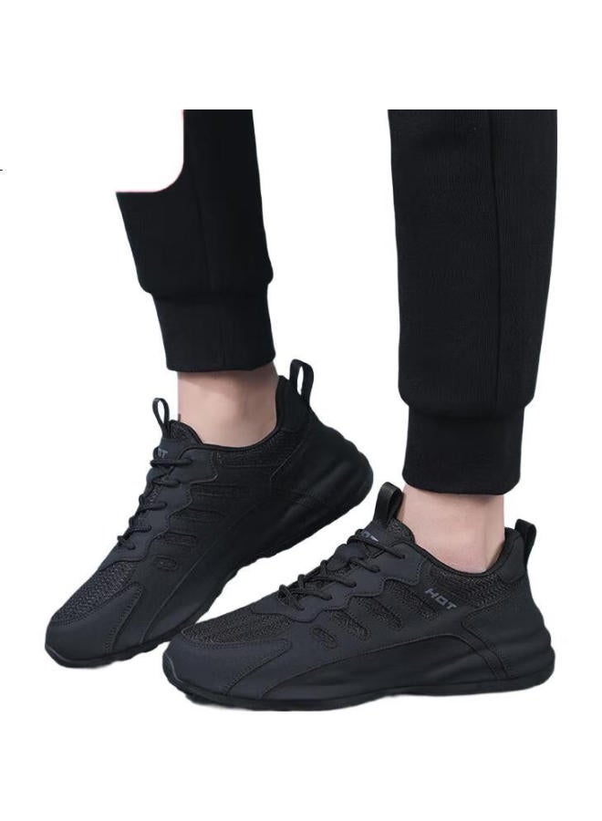 RED DRAGONFLY Hongqingting Men'S Shoes, Trendy Style, Closed-Toe Casual Shoes, Dad Shoes, Height-Increasing Footwear For Men, Wxa141251, Black, Size 40 - Image 3