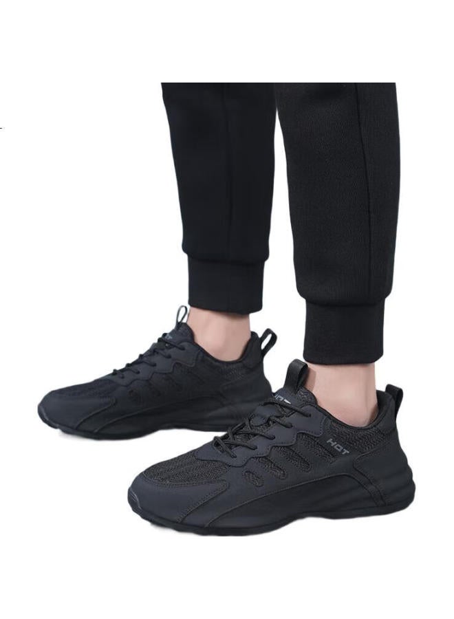 RED DRAGONFLY Hongqingting Men'S Shoes, Trendy Style, Closed-Toe Casual Shoes, Dad Shoes, Height-Increasing Footwear For Men, Wxa141251, Black, Size 40 - Image 2