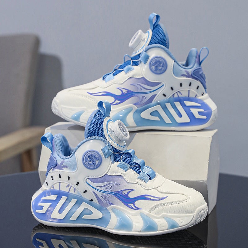 Mesh Sneakers Lightweight Flexible Sole Walking Shoes For Kids Indoor And Outdoor Activities - Image 1