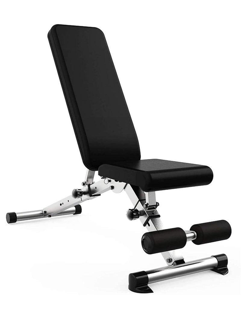 ALCOACH - Folding and adjustable weight lifting bench for chest exercises - Image 1