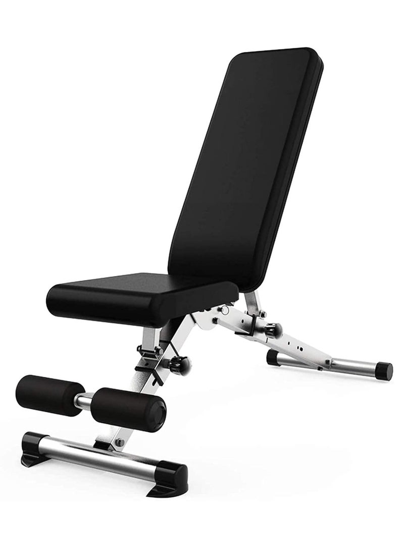 ALCOACH - Folding and adjustable weight lifting bench for chest exercises - Image 1