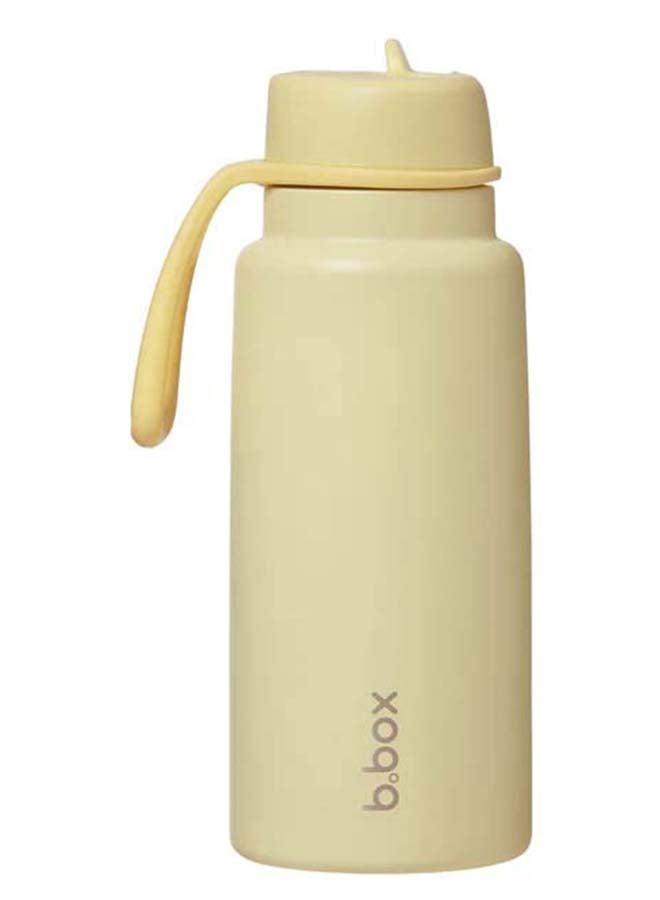 b.box 1L Insulated flip Top Bottle - lemon twist - Image 1