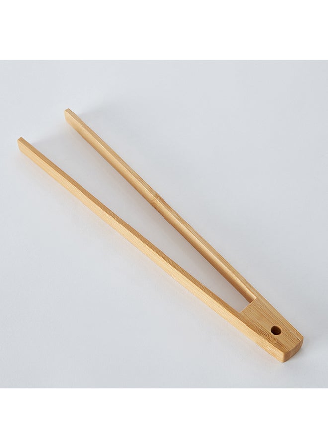 Home Box Bamboo Food Tongs 30x1.3x1.3 cm  - Image 4