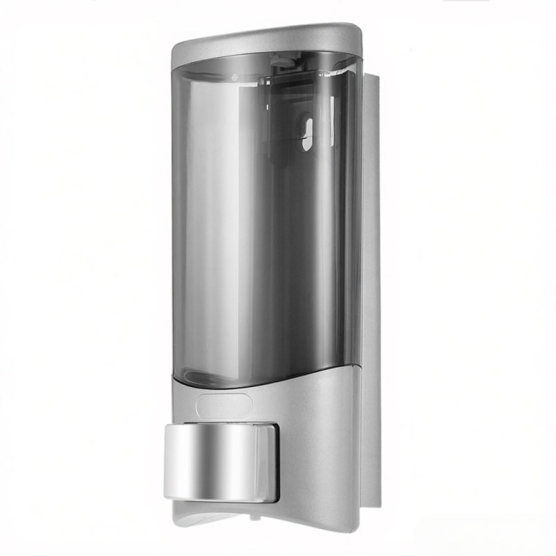 Wall Mounted Soap Dispenser Transparent Body Separated Leak-Proof Nozzle - Locking Design With Key Manual Liquid Soap Dispenser for Public Places Home Bathrooms - Image 1