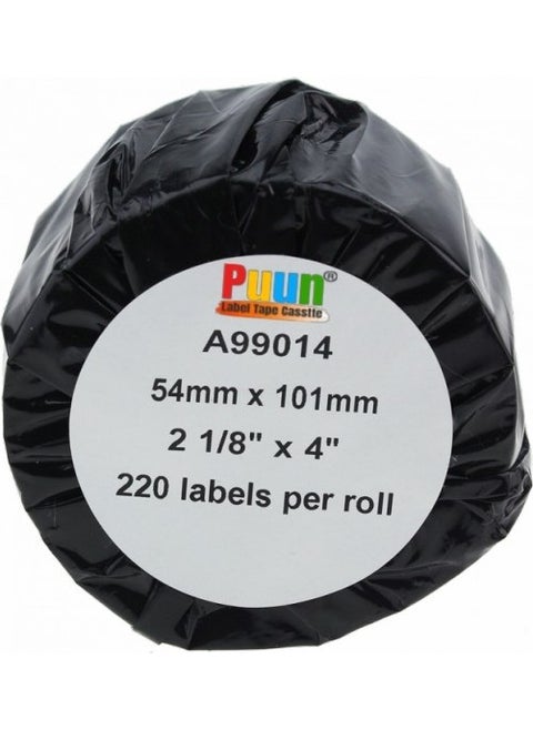 Dymo Lw 99014 Equivalent Shipping Label 220 Labels/pack 54MM x 101MM