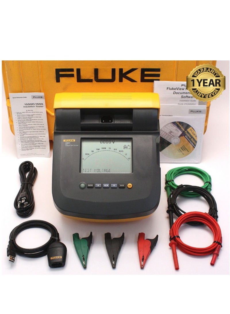 فلوك جهاز فحص مقاومة العزل Fluke 1550C - Image 2