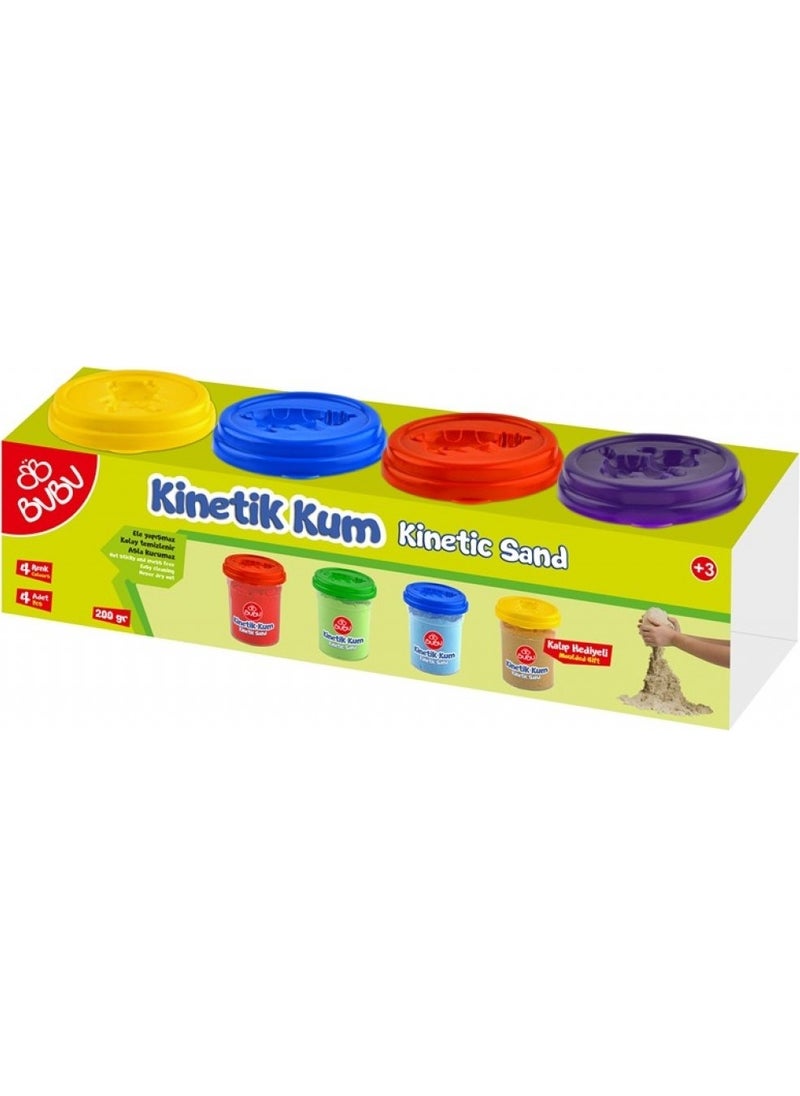 Bu-Bu This-This 4 Colors Kinetic Sand - 200 gr 