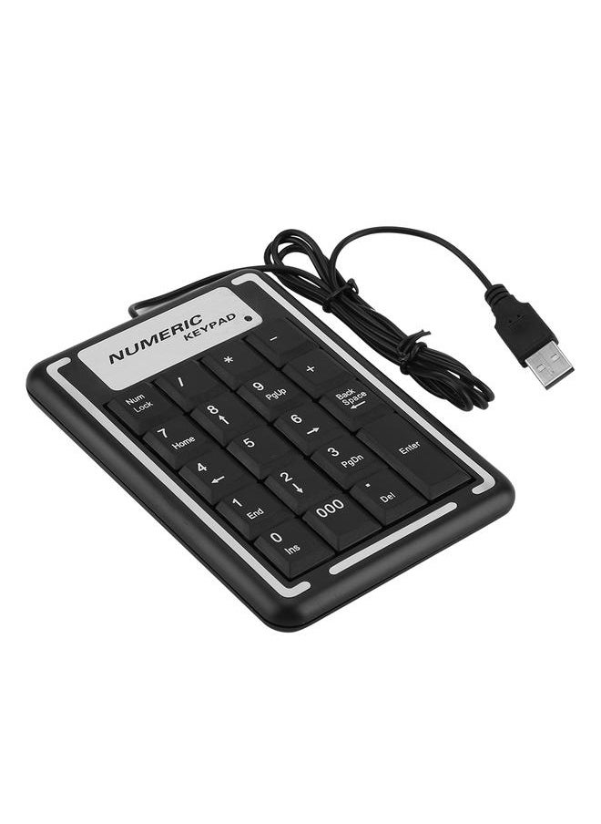 Thoraya 19 Keys USB Numeric Keypad Thousands Fast Numbers Input Comfortable Touch Feeling USB Numpad  - Image 1