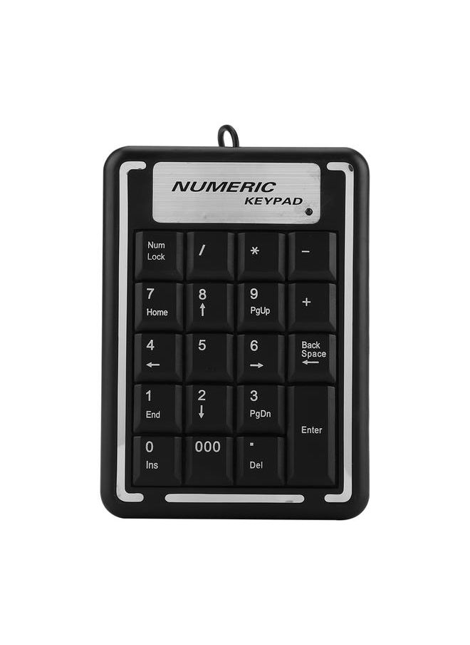 19 Keys USB Numeric Keypad Thousands Fast Numbers Input Comfortable Touch Feeling USB Numpad