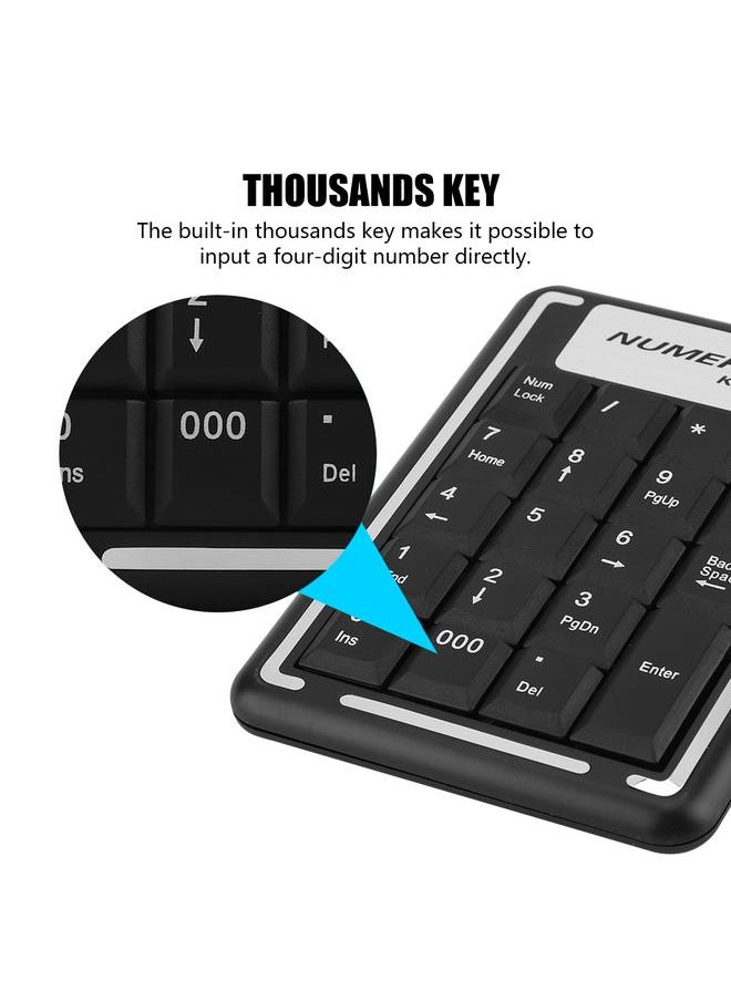 Thoraya 19 Keys USB Numeric Keypad Thousands Fast Numbers Input Comfortable Touch Feeling USB Numpad  - Image 3