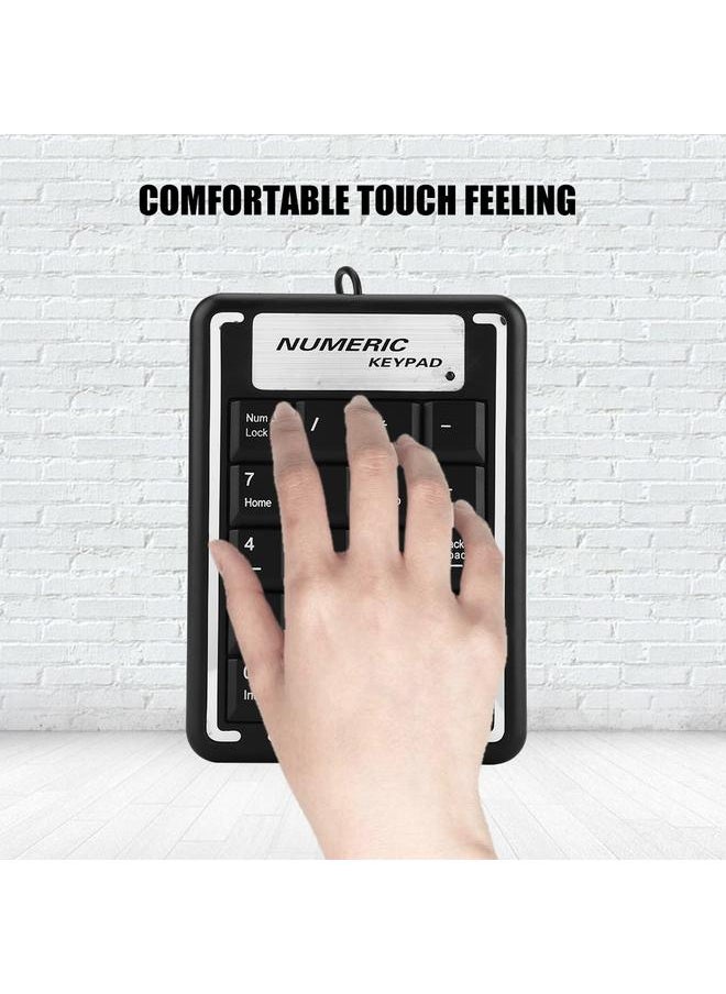 Thoraya 19 Keys USB Numeric Keypad Thousands Fast Numbers Input Comfortable Touch Feeling USB Numpad  - Image 2