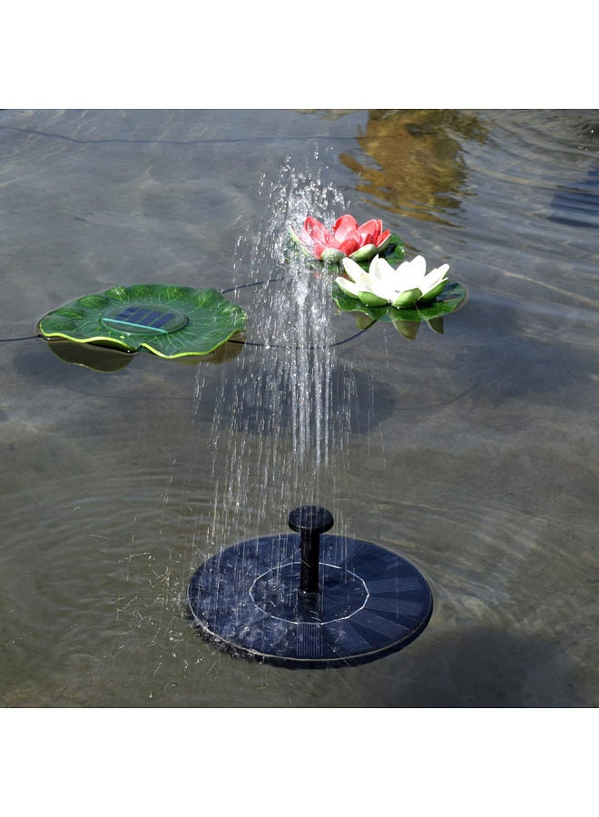 Generic Solar-power Fountain Brushless Pump Plants Watering Kit with Monocrystalline Solar Panel for Bird Bath Garden Pond Energy-saving Environmental-friendly Universal  - Image 1