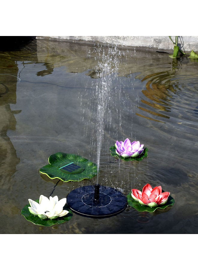 Generic Solar-power Fountain Brushless Pump Plants Watering Kit with Monocrystalline Solar Panel for Bird Bath Garden Pond Energy-saving Environmental-friendly Universal  - Image 5