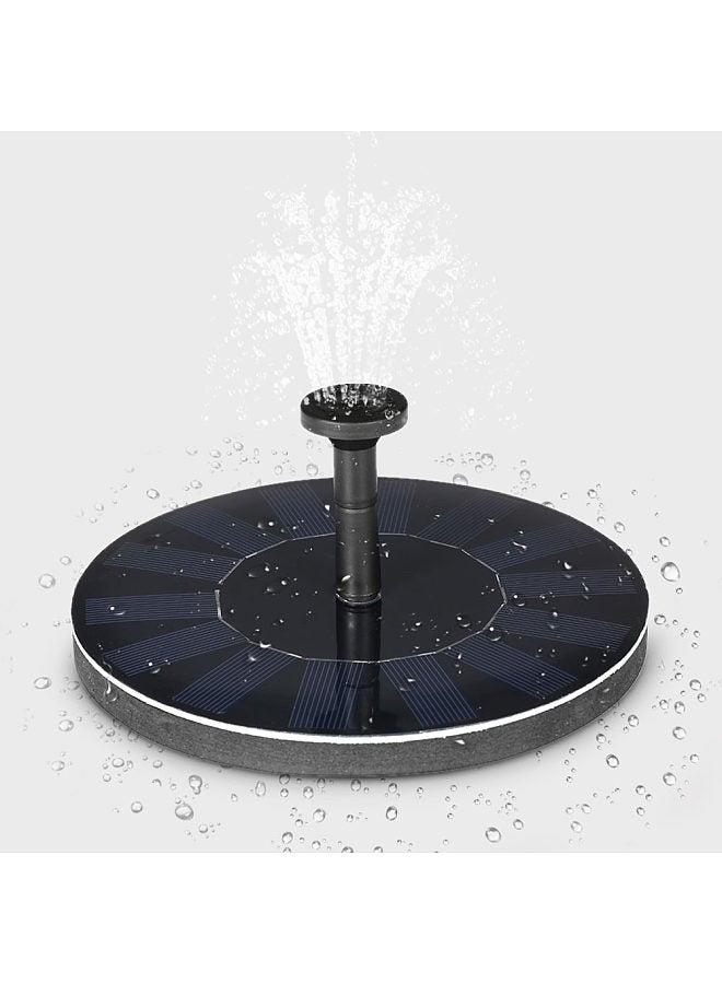 Generic Solar-power Fountain Brushless Pump Plants Watering Kit with Monocrystalline Solar Panel for Bird Bath Garden Pond Energy-saving Environmental-friendly Universal  - Image 4