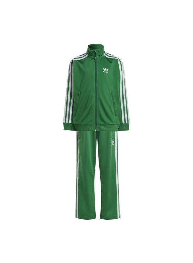 adidas بدلة رياضية خضراء أوريجينالز للأطفال