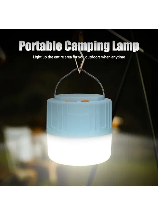 1 Pc Portable Hands Free Flashlight Camping Lantern Type C Rechargeable With Hook - Image 5
