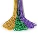 HOOSUN 30 Pack Mardi Gras Beads Necklaces BulkMardi Gras Decorations Accessories Party FavorsGold Green and Purple Carnival Decor St Patricks Day Necklace Party Supplies for PartySchool EventHome - Image 3