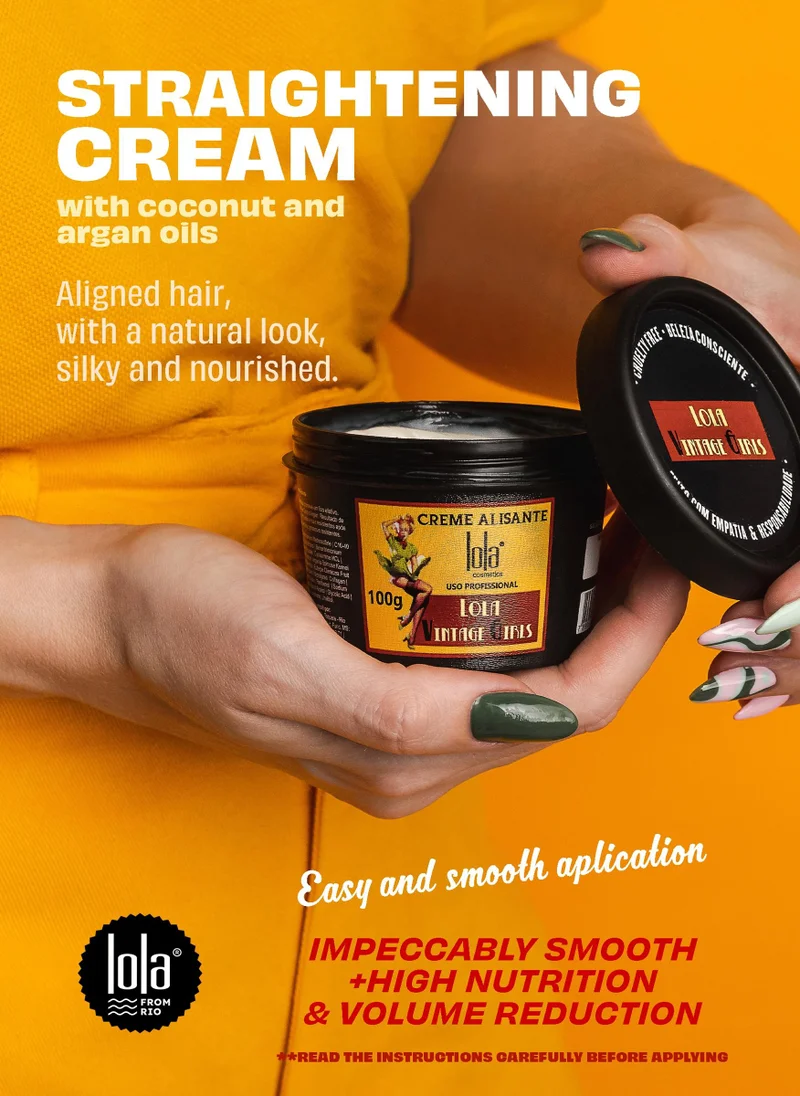 lola from rio Vintage Girls Straightening Cream 100 g
