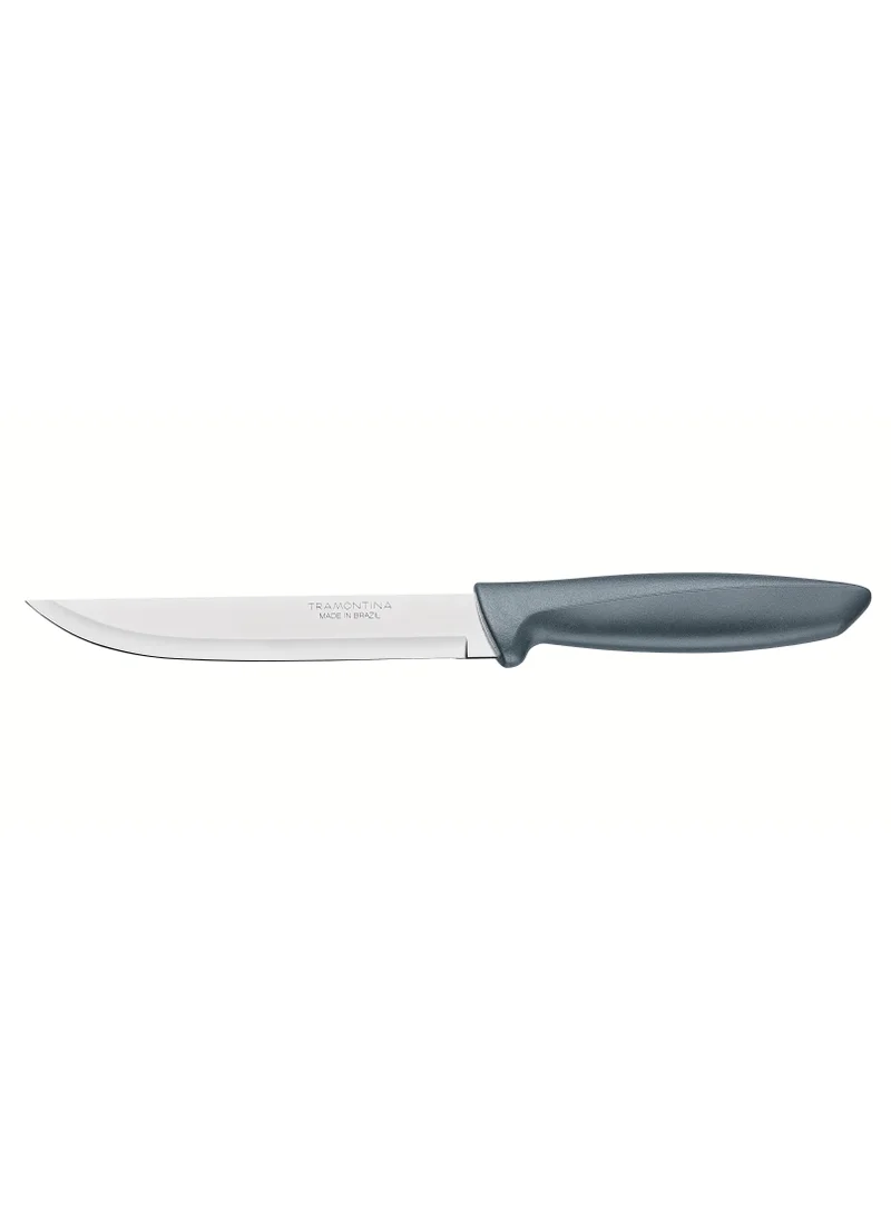 TRAMONTINA Tramontina Plenus 6 Inches Kitchen Knife with Stainless Steel Blade and Grey Polypropylene Handle