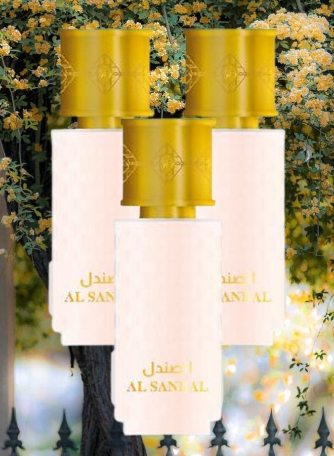 محبة 3 قطع عطر الصندل 100مل - Image 1