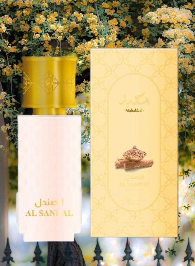 محبة 3 قطع عطر الصندل 100مل - Image 2