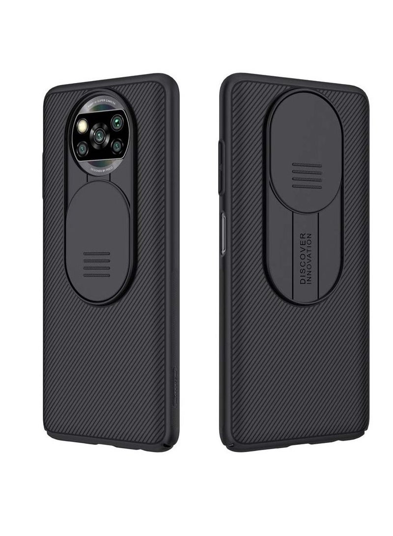 Y&D Xiaomi POCO X3 NFC Case with Slide Camera Cover, Protector Hard PC and TPU Ultra Thin Anti-Scratch Phone - Image 1