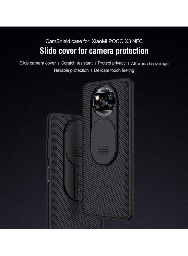 Y&D Xiaomi POCO X3 NFC Case with Slide Camera Cover, Protector Hard PC and TPU Ultra Thin Anti-Scratch Phone - Image 4