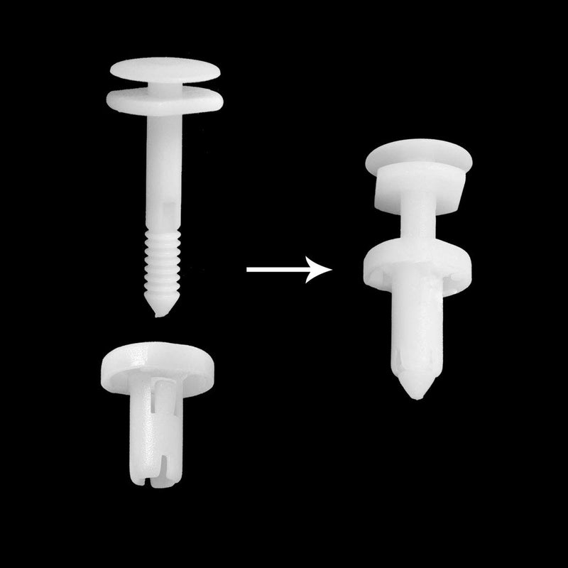 Lantee 10 Pcs Door Panel Retainer Clips Replaces for GM 15960325 - Fit for Chevrolet Suburban Blazer Tahoe, Fit for Chevrolet & GMC C1500 C2500 C3500 Pickup K1500 K3500 K2500, Fit for GMC Jimmy Yukon - Image 4