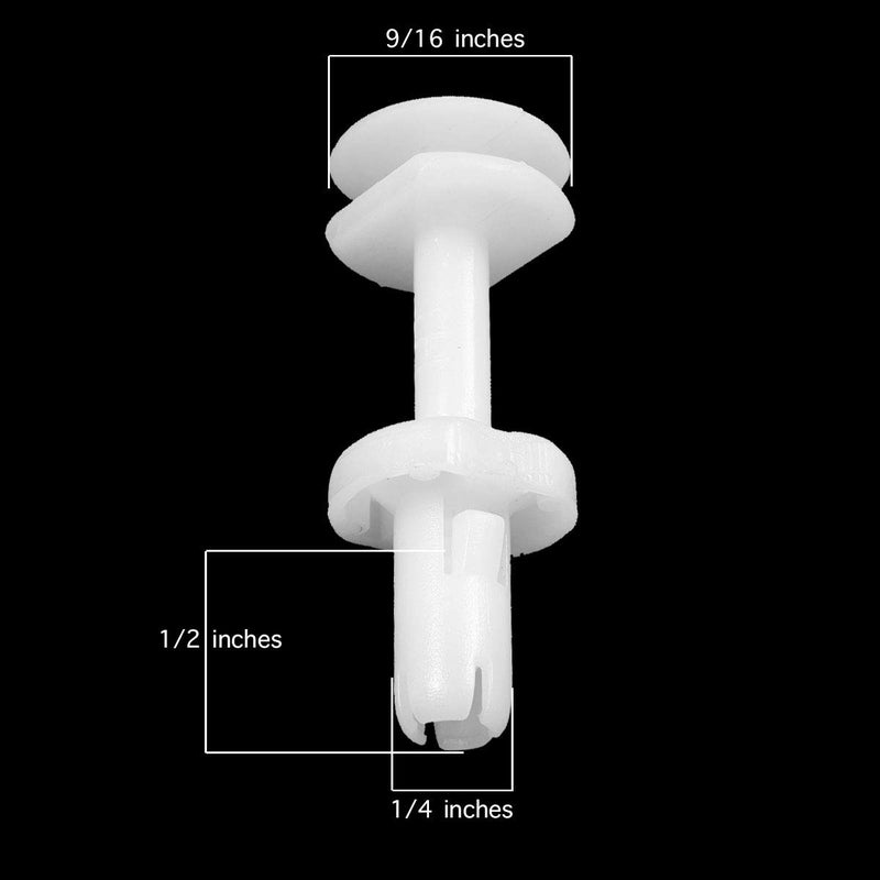 Lantee 10 Pcs Door Panel Retainer Clips Replaces for GM 15960325 - Fit for Chevrolet Suburban Blazer Tahoe, Fit for Chevrolet & GMC C1500 C2500 C3500 Pickup K1500 K3500 K2500, Fit for GMC Jimmy Yukon - Image 3