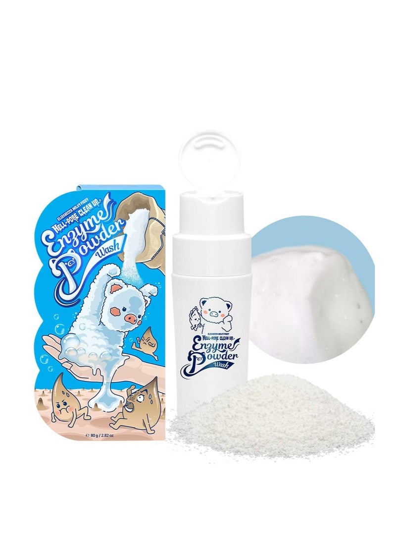 Elizavecca - Milky Piggy Hell-Pore Clean Up Enzyme Powder Wash 80ml - Image 1